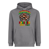 Storm juneteenth free ish since 1865 Heavyweight Hoodie - CowGirlArtShop