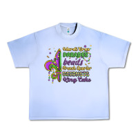 Mardi Gras Parades Beads French Quarter Beignets K Urban Heavy Tee | Teevron