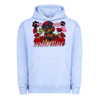 My Dog Is My Valentine Valentine's Day Urban Hoodie | Teevron