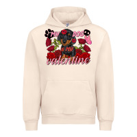 Sandshell my dog is my valentine valentine's day Urban Hoodie - FaDigitalArtStudio