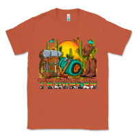 Copper western traveler cowboy Classic Tee - NancyCooperArtShop