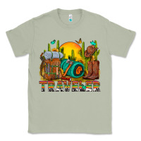 Matcha western traveler cowboy Classic Tee - NancyCooperArtShop