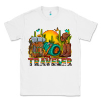 White western traveler cowboy Classic Tee - NancyCooperArtShop