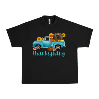 Black thanksgiving truck turkey Urban Heavy Tee - AdoDesignShop