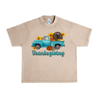 French Oak thanksgiving truck turkey Urban Heavy Tee - AdoDesignShop