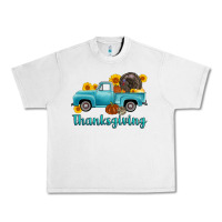 Lunar Rock thanksgiving truck turkey Urban Heavy Tee - AdoDesignShop