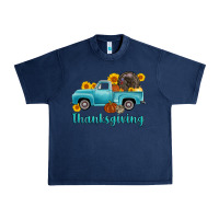 Navy thanksgiving truck turkey Urban Heavy Tee - AdoDesignShop