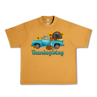 Peanut Butter thanksgiving truck turkey Urban Heavy Tee - AdoDesignShop