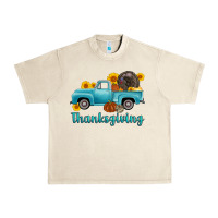 Sandshell thanksgiving truck turkey Urban Heavy Tee - AdoDesignShop