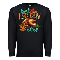 Black best leg day ever Premium Sweatshirt - CowGirlArtShop
