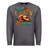 Charcoal Heather best leg day ever Premium Sweatshirt - CowGirlArtShop
