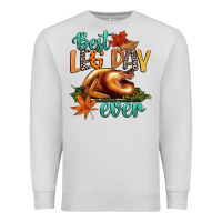 Dove Grey best leg day ever Premium Sweatshirt - CowGirlArtShop