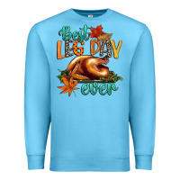 Ocean Blue best leg day ever Premium Sweatshirt - CowGirlArtShop