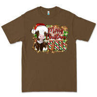 Cacao merry christmas y'all cow Premium Tee - Artiststas