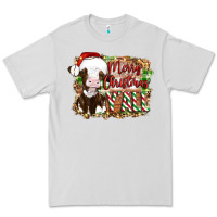Dove Grey merry christmas y'all cow Premium Tee - Artiststas
