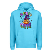 Ocean Blue wicked cute Premium Hoodie - CowGirlArtShop