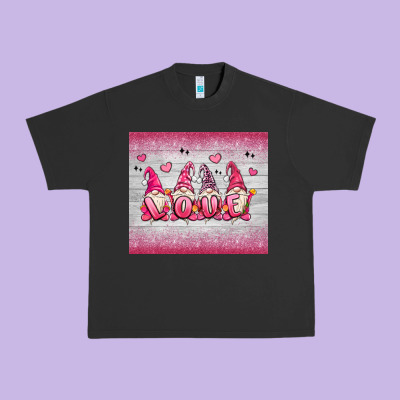 Valentine's Day Gnomes Urban Heavy Tee Designed By Maliassmallbusiness