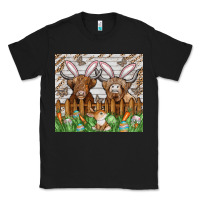 Black easter cow Classic Tee - CowhideDigitalArt