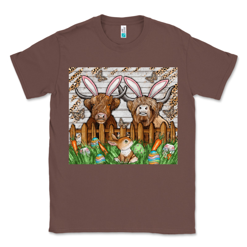 Easter Cow Classic Tee by CowhideDigitalArt | Teevron