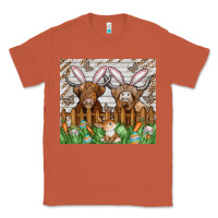 Copper easter cow Classic Tee - CowhideDigitalArt