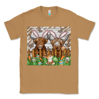 Toasted Coconut easter cow Classic Tee - CowhideDigitalArt