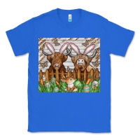 True Royal easter cow Classic Tee - CowhideDigitalArt