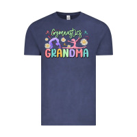 Vintage Denim gymnastics grandma Vintage Tee - MaliasSmallBusiness
