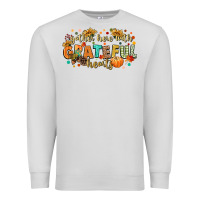 Dove Grey gather here with grateful hearts Premium Sweatshirt - CowGirlArtShop