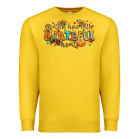 Lemon gather here with grateful hearts Premium Sweatshirt - CowGirlArtShop