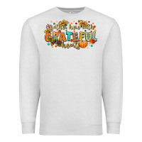Oatmeal Heather gather here with grateful hearts Premium Sweatshirt - CowGirlArtShop