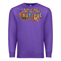 Purple gather here with grateful hearts Premium Sweatshirt - CowGirlArtShop