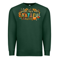 Sports Green gather here with grateful hearts Premium Sweatshirt - CowGirlArtShop