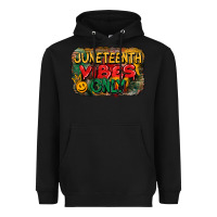 Black juneteenth vibes only Heavyweight Hoodie - CowGirlArtShop