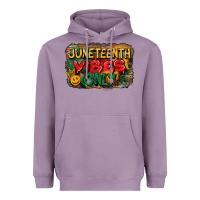 Lavender juneteenth vibes only Heavyweight Hoodie - CowGirlArtShop