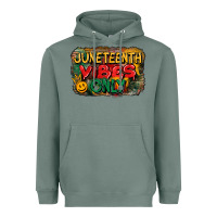 Sage juneteenth vibes only Heavyweight Hoodie - CowGirlArtShop