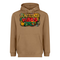 Toasted Coconut juneteenth vibes only Heavyweight Hoodie - CowGirlArtShop