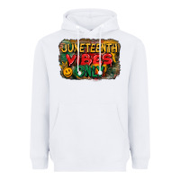 White juneteenth vibes only Heavyweight Hoodie - CowGirlArtShop