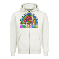 Bruh We Back Zipper Hoodie | Teevron