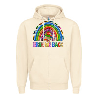 Sandshell bruh we back Zipper Hoodie - NancyCooperArtShop