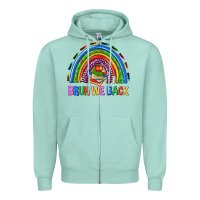 Seafoam bruh we back Zipper Hoodie - NancyCooperArtShop