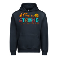 Navy she is strong Urban Hoodie - BundleAndBundleShop