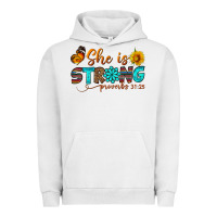 Pigment Lunar Rock she is strong Urban Hoodie - BundleAndBundleShop