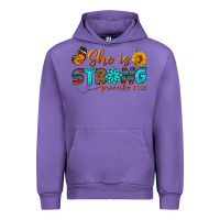 Tulip she is strong Urban Hoodie - BundleAndBundleShop