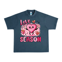 Midnight Navy love season Urban Heavy Tee - MaliasSmallBusiness