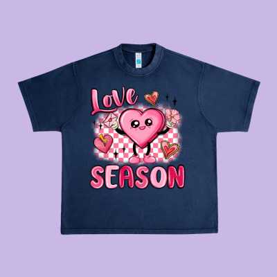 Love Season Urban Heavy Tee Designed By Maliassmallbusiness