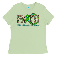 Matcha faith kidney disease awareness Ladies Tee - JahusDesignShop