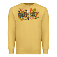 Antique Gold fall nurse Premium Sweatshirt - CowGirlArtShop