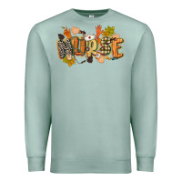 Seafoam fall nurse Premium Sweatshirt - CowGirlArtShop