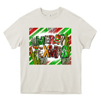 Cream merry texmas  christmas Heavy Core Tee - AdoDesignShop