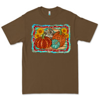 Cacao pumpkin sunflower Premium Tee - AdoDesignShop